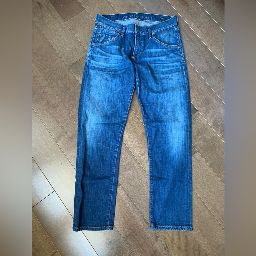 Citizens of Humanity Dylan Drop Rise Cropped jeans size 25